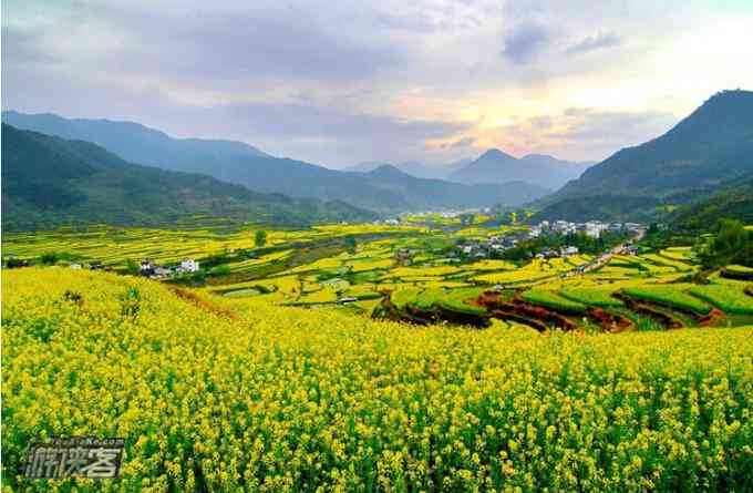 婺源最美赏花地——篁岭