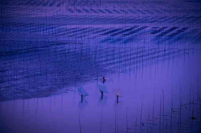 “中国最美滩涂”霞浦的迷人光影