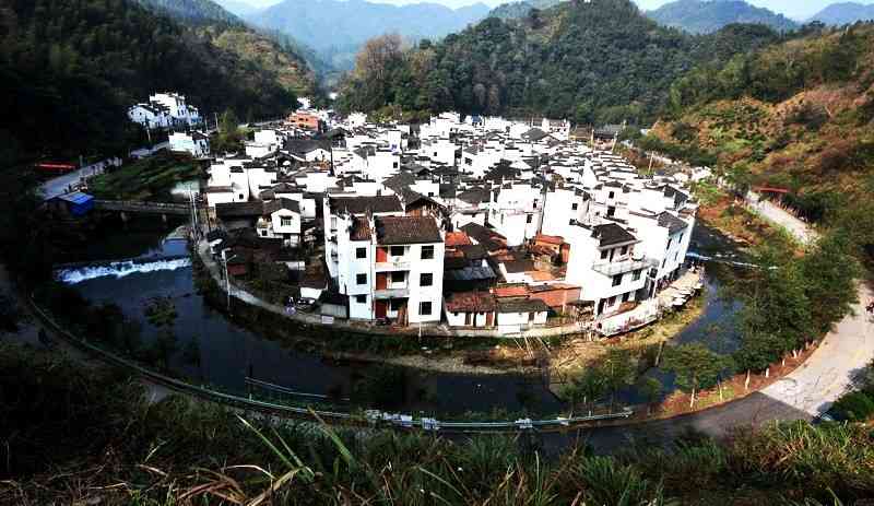 中国最圆的村庄婺源菊径村旅游指南