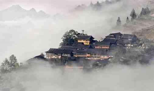 桂林山村甲天下