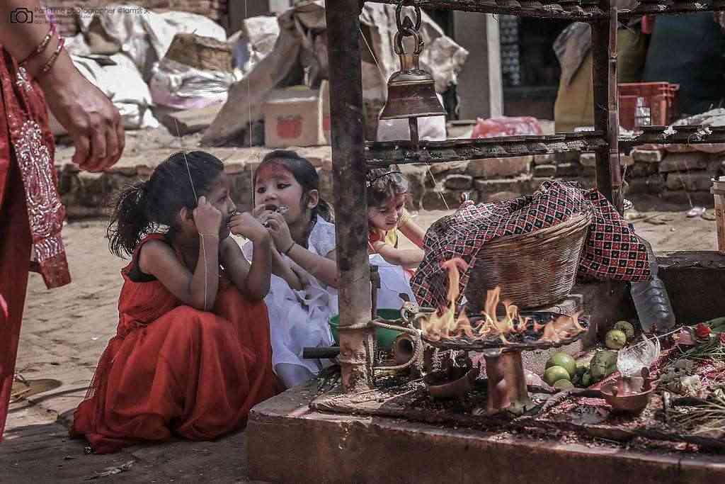尼泊尔的血腥节日：Chaite德赛节