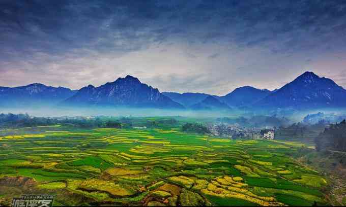 皖南最大的油菜花海观景台，你知道在哪里吗？