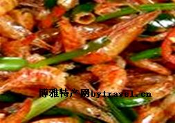 河虾炒小葱